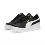 4s Puma 390985-01 Karmen Wedge Sneakers wm - Black/White/Gold